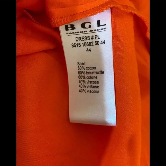 NWT BGL Coral Belted Dress Sz 12 - Picture 5 of 8